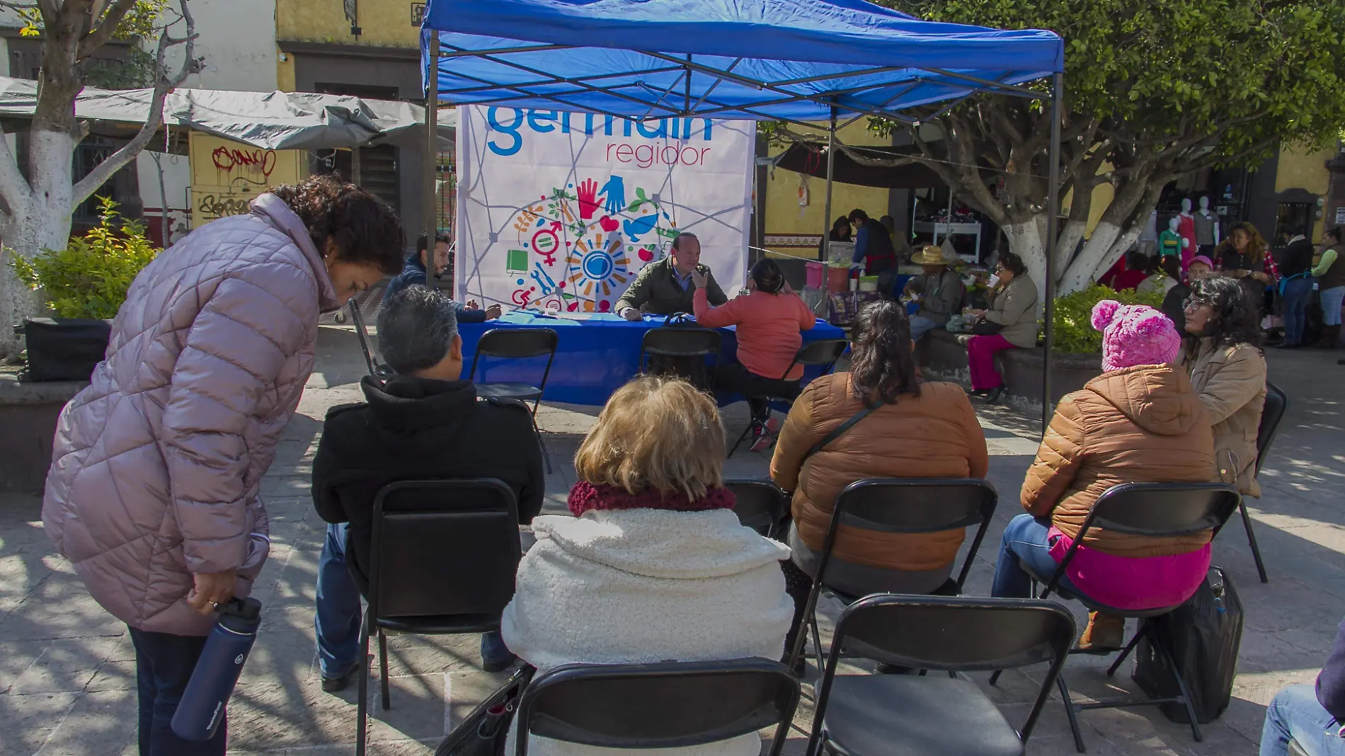 Existen peticiones de trasladar las jornadas a colonias y comunidades.  Foto César Ortiz  El Sol de San Juan del Río.